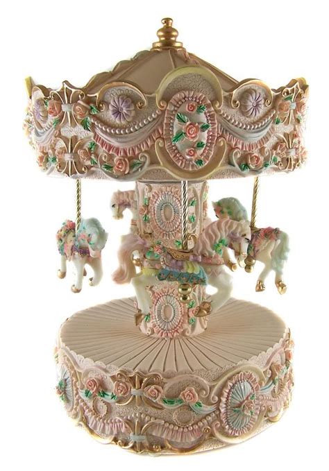 old carousel music box